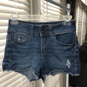 Mudd FLX stretch High Rise Jean Shorts